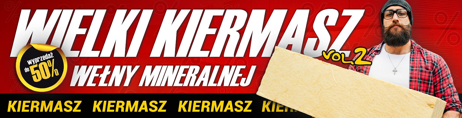 wełna mineralna do 50% taniej